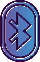 diseño de icono de vector de bluetooth