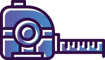 Measuring tape Vector Icon Design