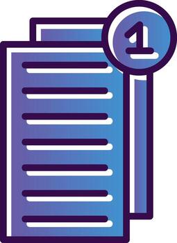 Notes Vector Icon Design