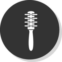 Dry Brush Vector Icon Design