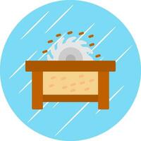 Sawdust Vector Icon Design