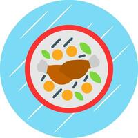 Chicken Curry Vector Icon Design