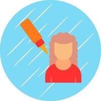 Scalp Treatment Vector Icon Design