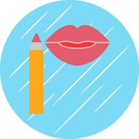 Lip Stain Vector Icon Design