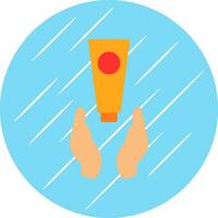 Hand Cream Vector Icon Design