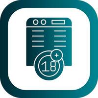 Website Vector Icon Design