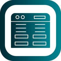 Website Vector Icon Design