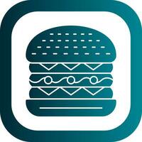 Cesar Burger Vector Icon Design