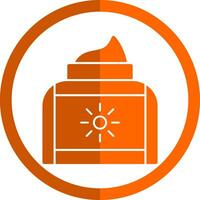 Sunscreen Vector Icon Design