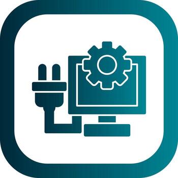 configuración de diseño de icono de vector