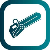 Chainsaw Vector Icon Design