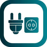 Power socket Vector Icon Design