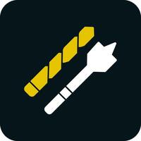 Drill bit Vector Icon Design