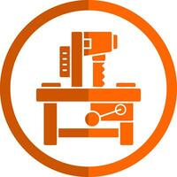 Band saw Vector Icon Design