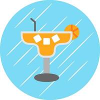 Margarita Cocktail Vector Icon Design