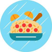 Fried Rice Vector Icon Design