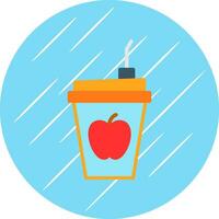 Fruit Smoothie Vector Icon Design