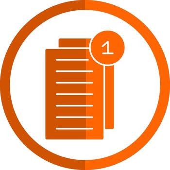 diseño de icono de vector de notas