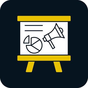 Presentation Vector Icon Design