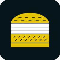 diseño de icono de vector de baklava