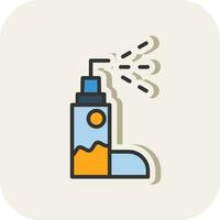 Dry Shampoo Vector Icon Design