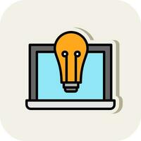 Lightbulb Vector Icon Design