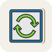 Refresh Vector Icon Design