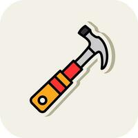 Hammer Vector Icon Design