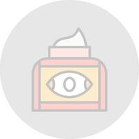 Eye Cream Vector Icon Design