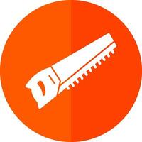 Hand saw Vector Icon Design