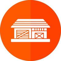 Shed Vector Icon Design