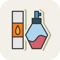 Setting Spray Vector Icon Design