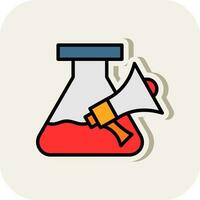 Test Tube Vector Icon Design