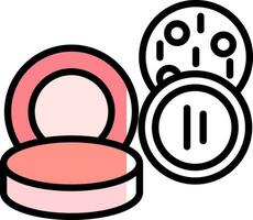 Makeup Setting Powder Vector Icon Design