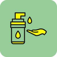 Body Oil Vector Icon Design