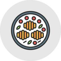 Gnocchi Vector Icon Design