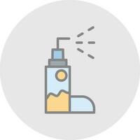 Dry Shampoo Vector Icon Design