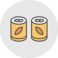 Sushi Roll Vector Icon Design