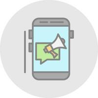 Mobile Vector Icon Design