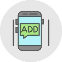 Mobile Vector Icon Design