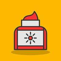 Sunscreen Vector Icon Design