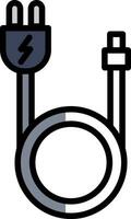 Power cable Vector Icon Design