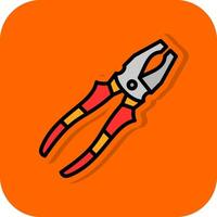 Pliers Vector Icon Design