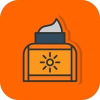 Sunscreen Vector Icon Design