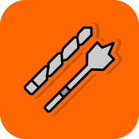 Drill bit Vector Icon Design