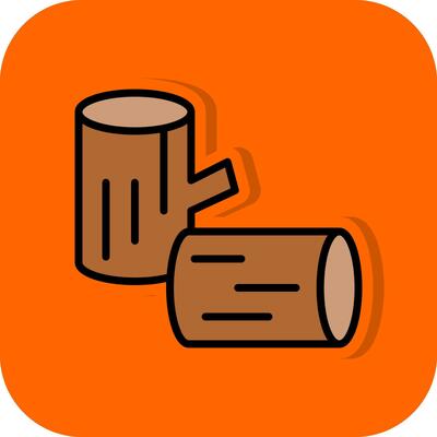 Wood Vector Icon Design