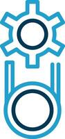 Cable setting Vector Icon Design