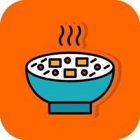 Miso Soup Vector Icon Design