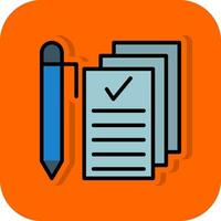 Checklist Vector Icon Design