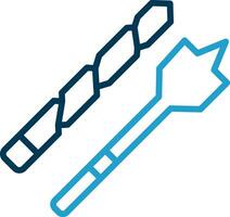 Drill bit Vector Icon Design